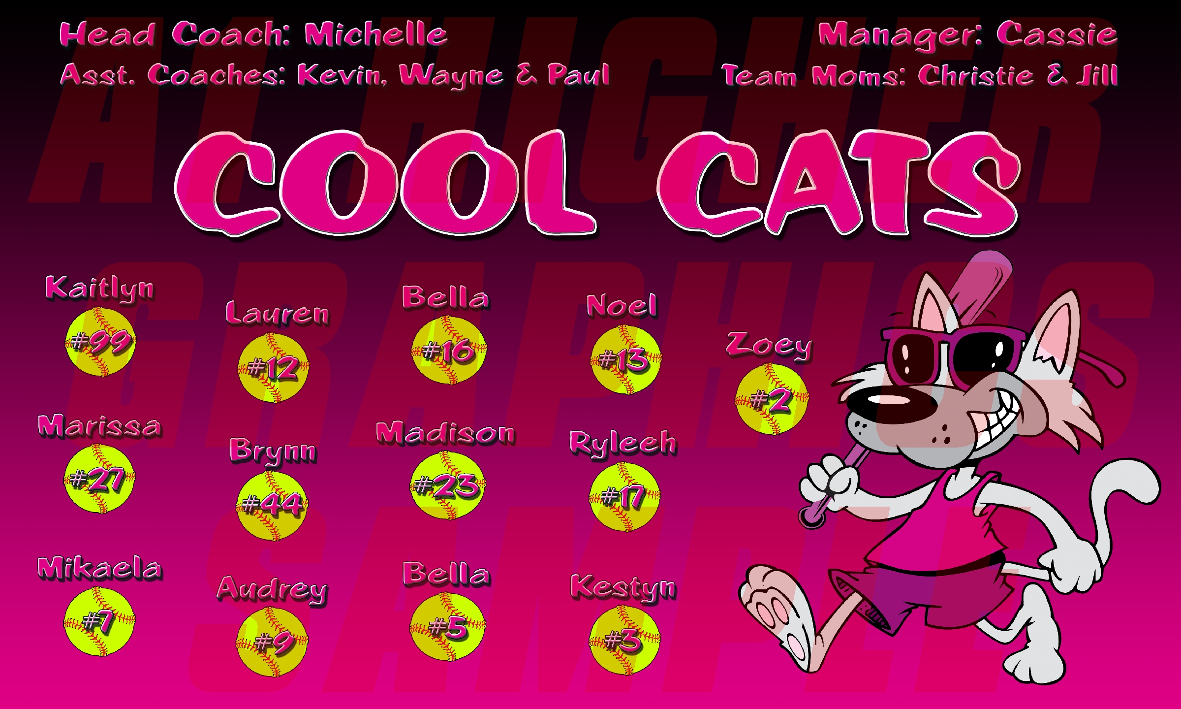 Cool Cats Banner